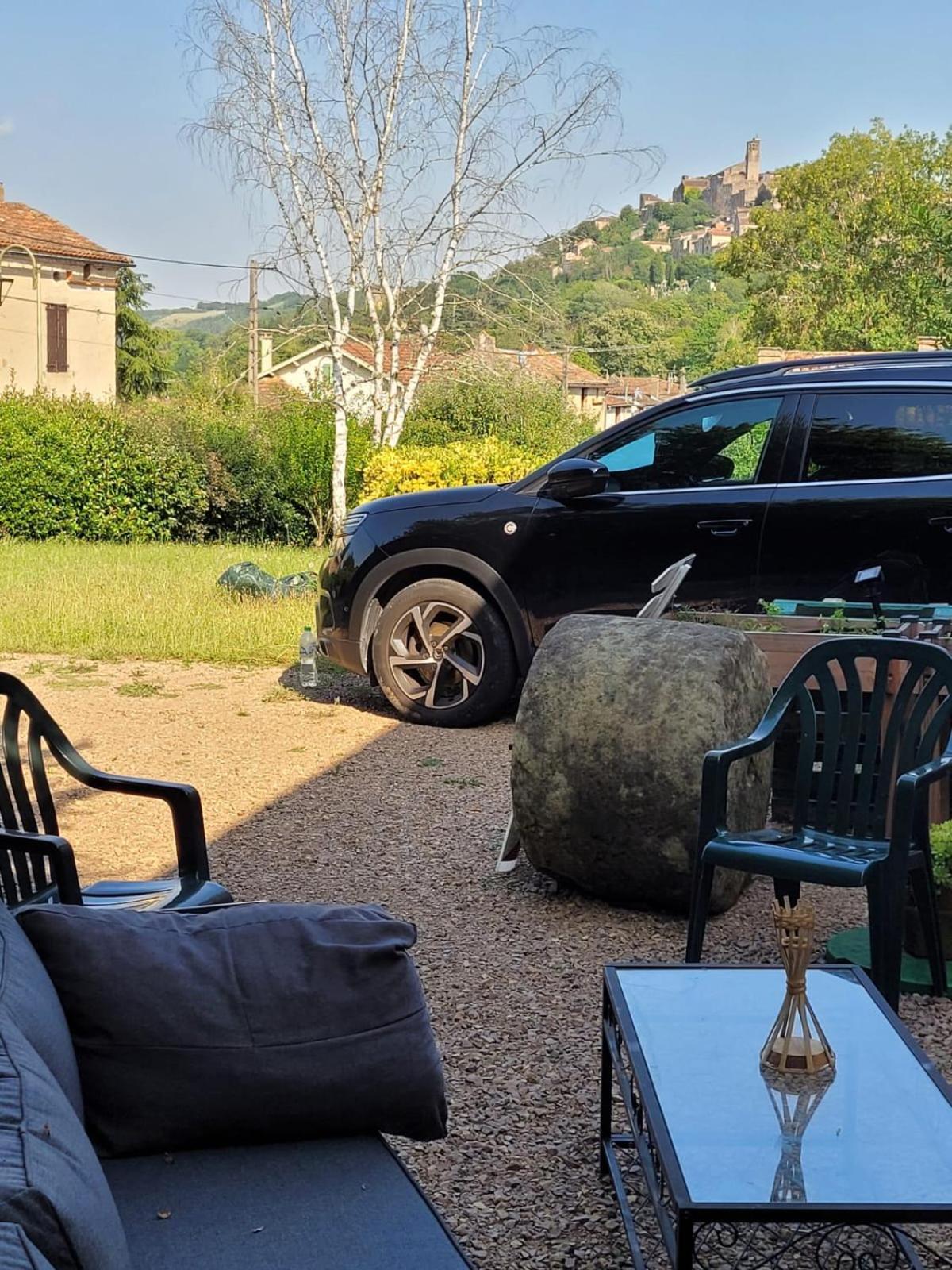 La Jolie Vue Et La Maison De La Tour- Cordes-Sur-Ciel Les Cabannes  Dış mekan fotoğraf